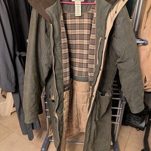 L.L. Bean Winter Parka Olive Green